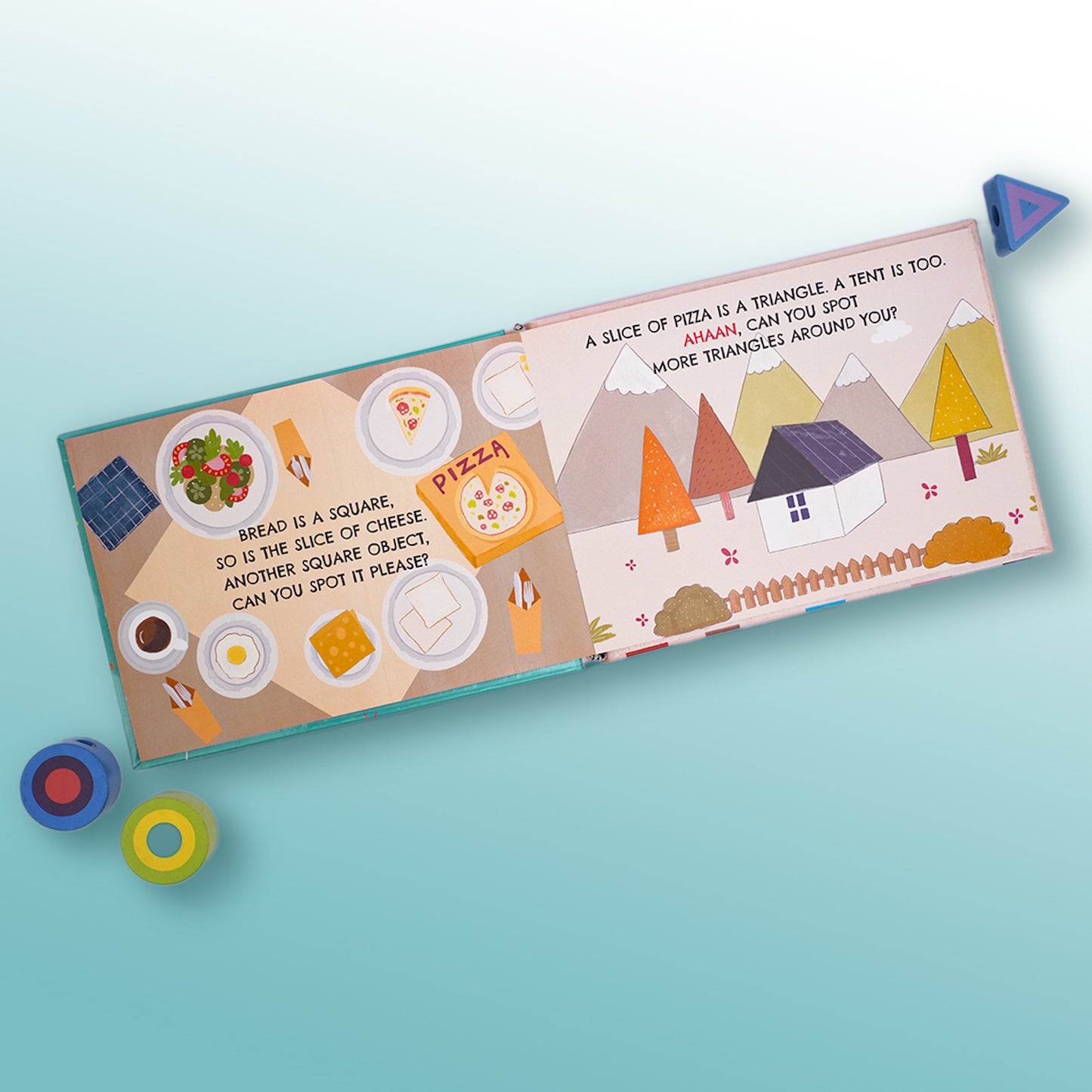 SHAPES - Personalized Board Book