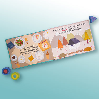 SHAPES - Personalized Board Book