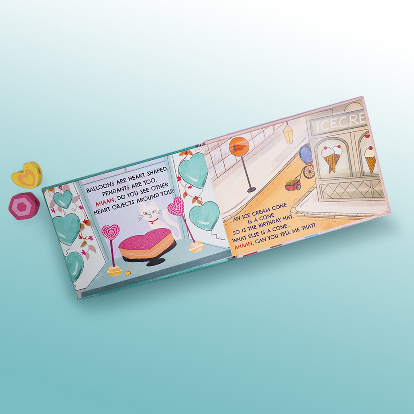 SHAPES - Personalized Board Book