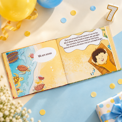 Happy 7th Birthday — Personalised Children's Book