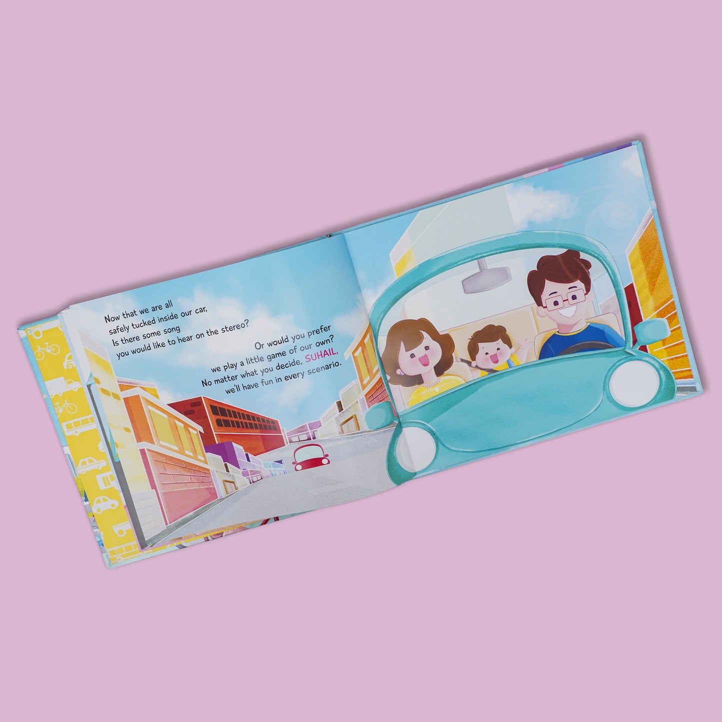 VEHICLES- Personalized Children's book