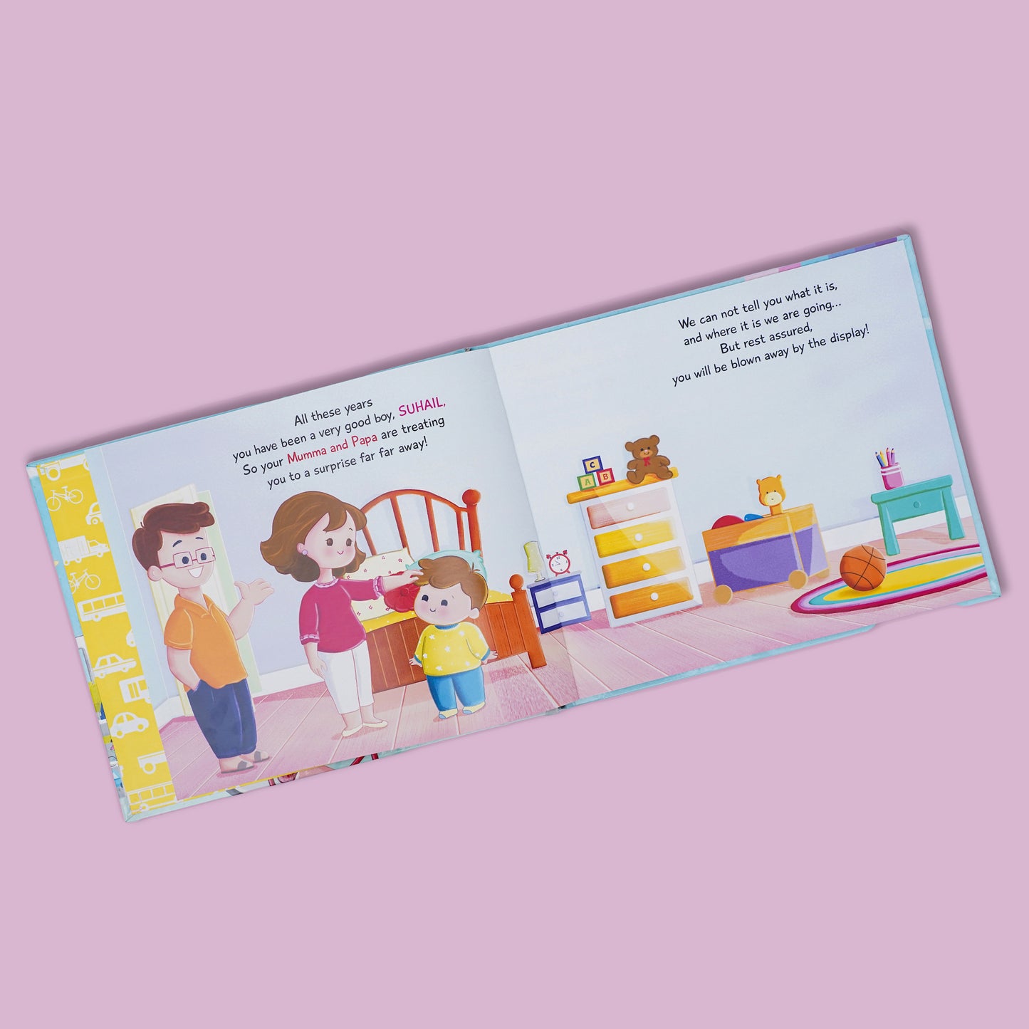 VEHICLES- Personalized Children's book