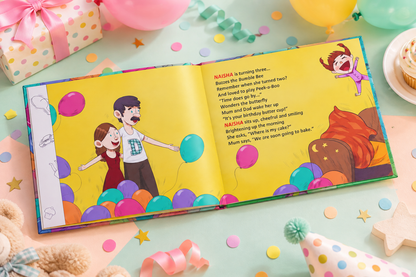 Happy 3rd Birthday — Personalised Children's Book