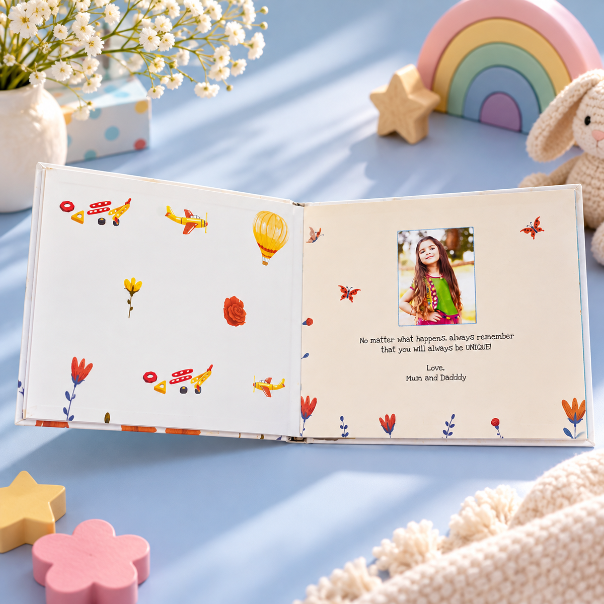 You Are Unique — Personalised Children's Book
