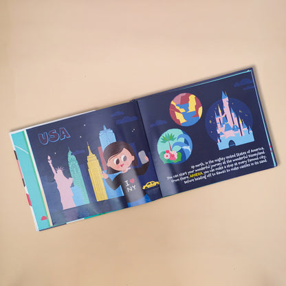 AROUND THE WORLD - Personalized Children's Book