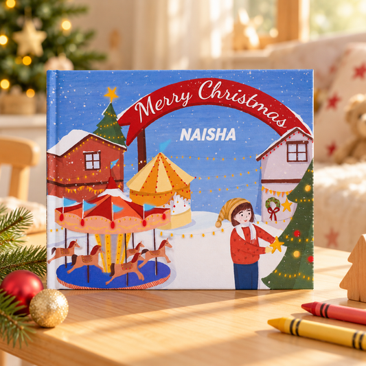 Merry Christmas — Personalised Christmas Book for Kids