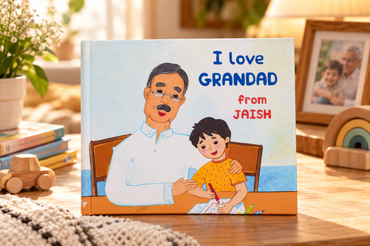I Love You Grandpa — Personalised Children's Book