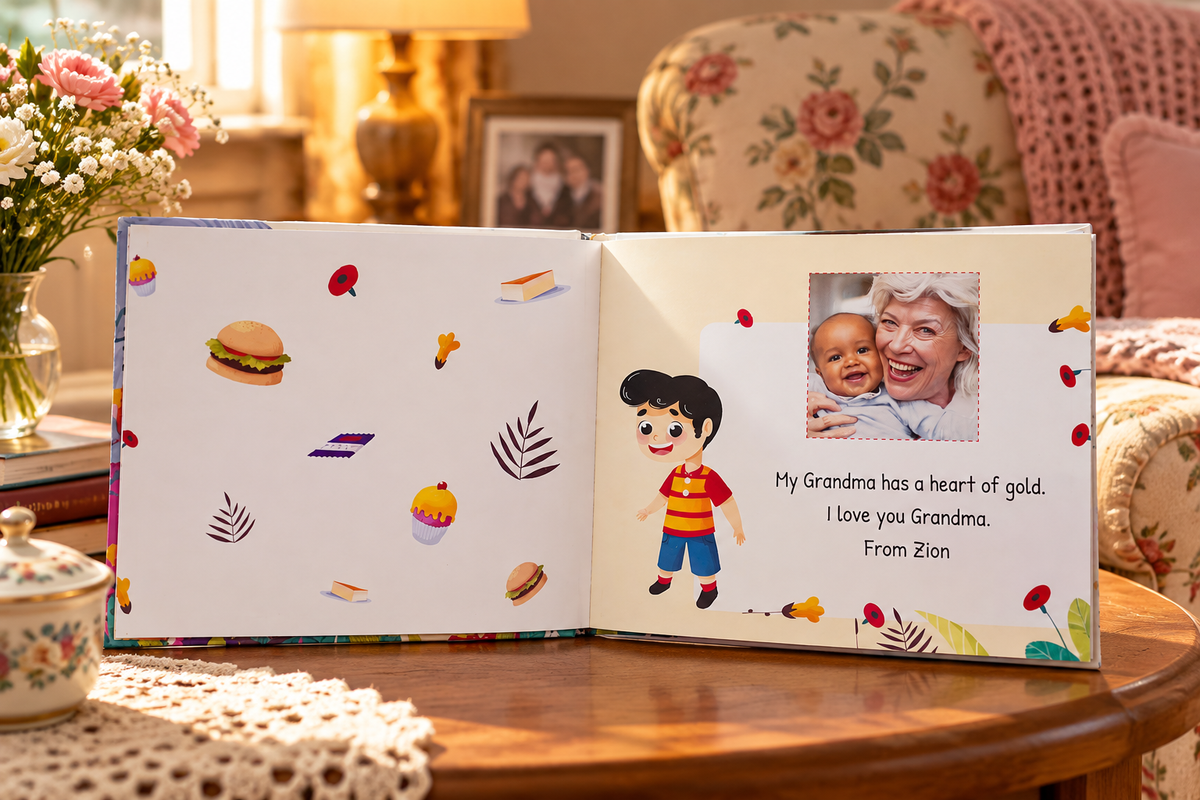 I Love You Grandma — Personalised Children's Book