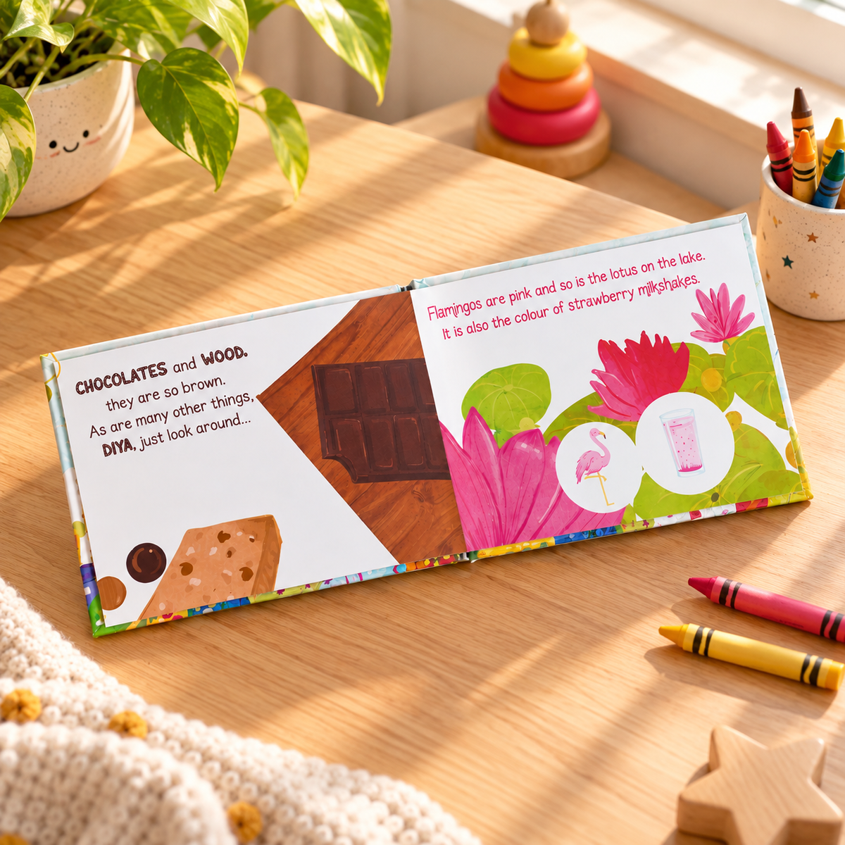 Colours — Personalised Children's Board Book