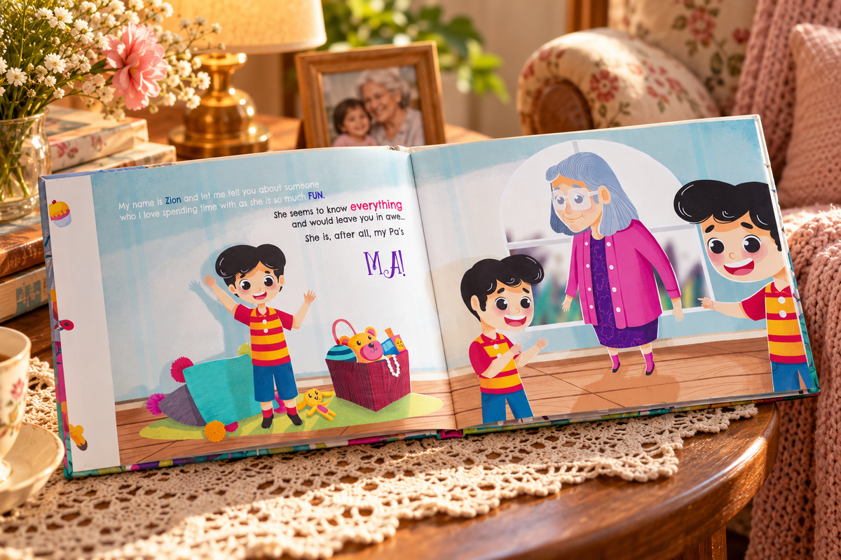 I Love You Grandma — Personalised Children's Book