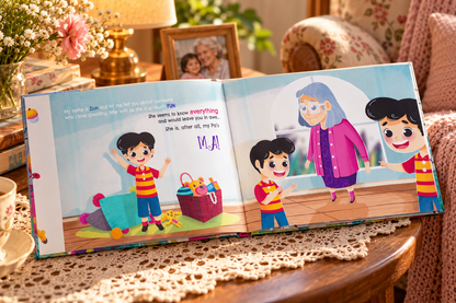 I Love You Grandma — Personalised Children's Book