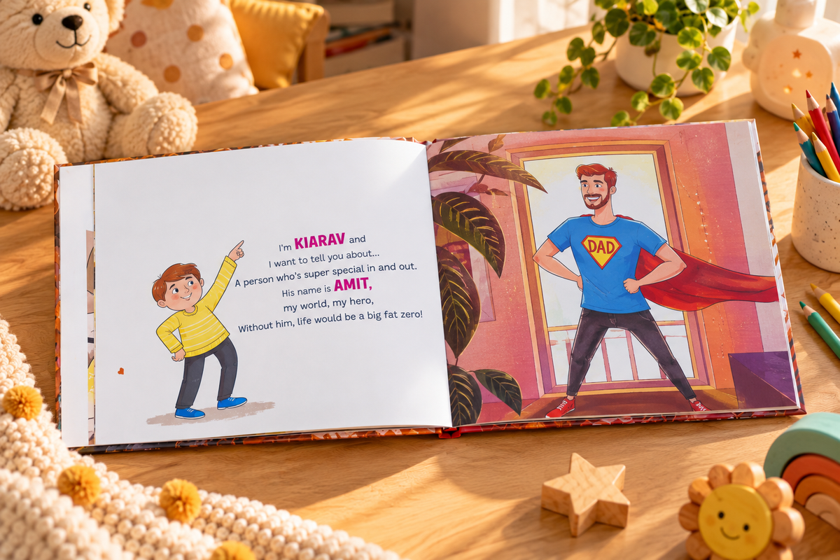 I Love Daddy — Personalised Father's Day Book