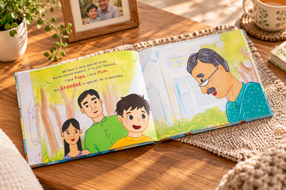I Love You Grandpa — Personalised Children's Book