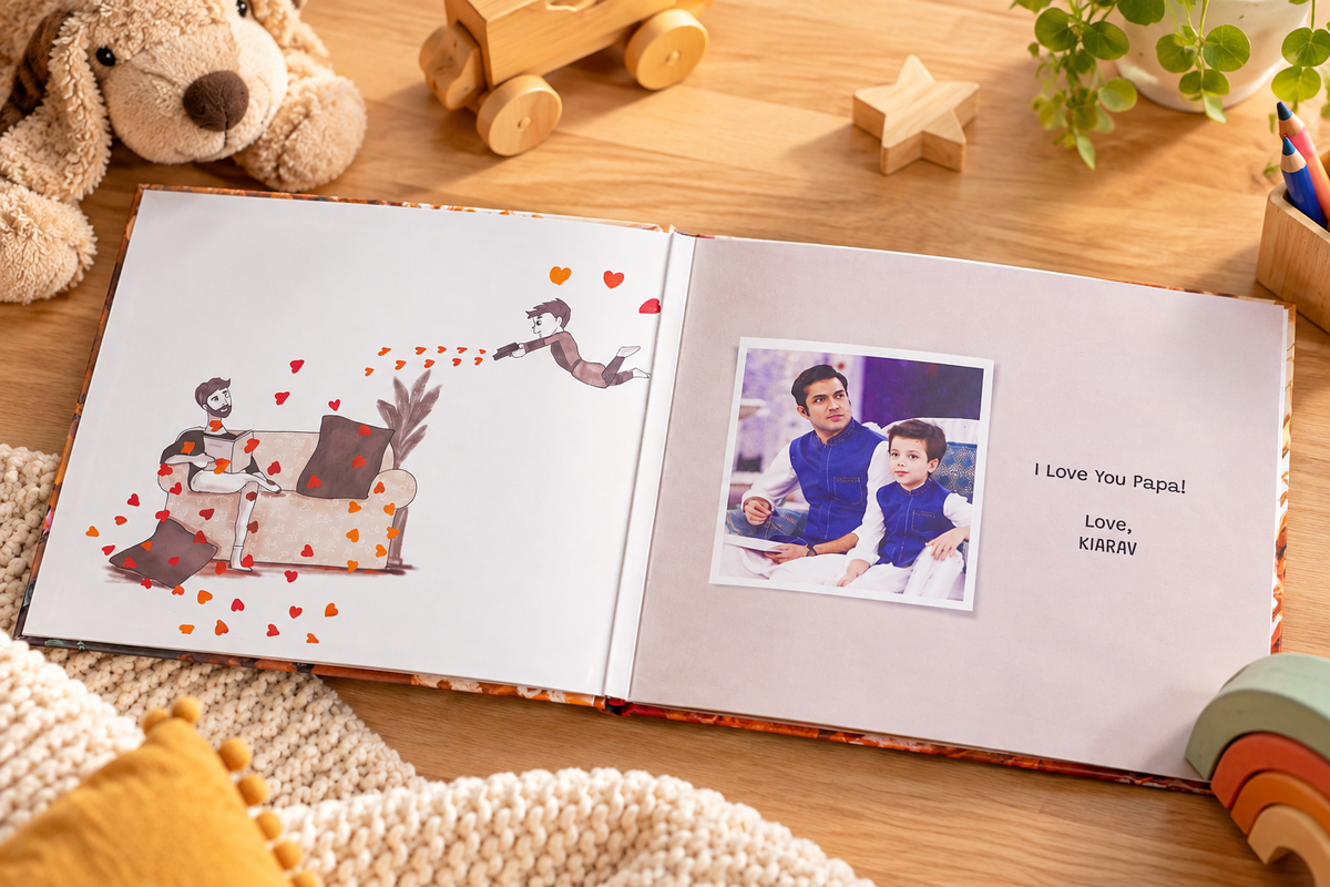 I Love Daddy — Personalised Father's Day Book