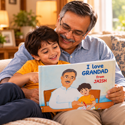 I Love You Grandpa — Personalised Children's Book