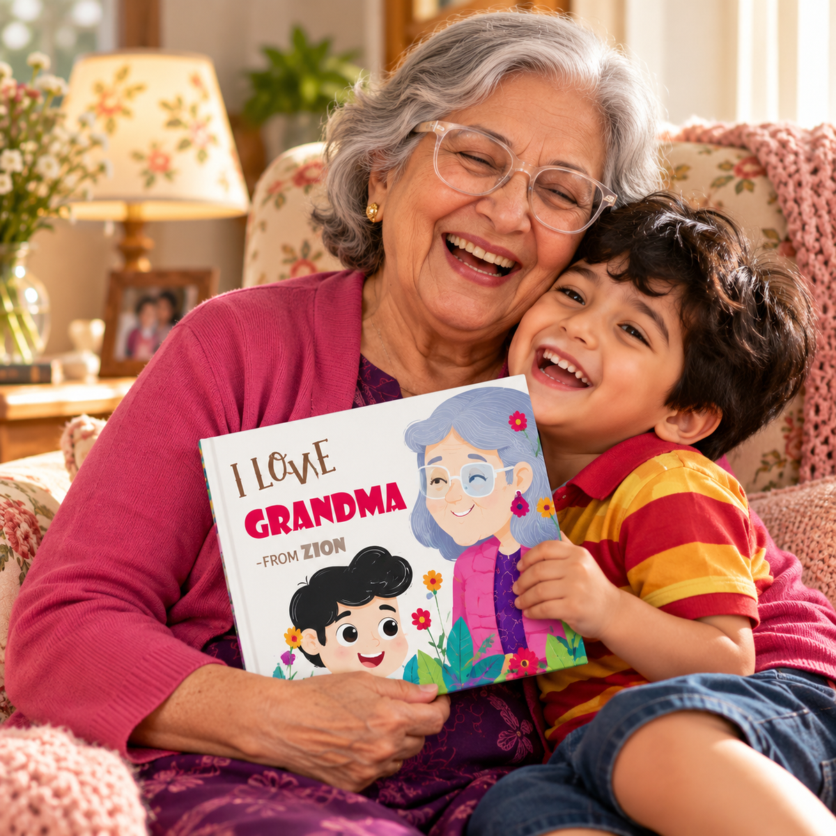 I Love You Grandma — Personalised Children's Book