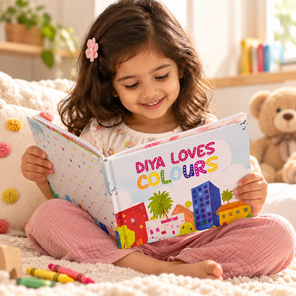 Colours — Personalised Children's Board Book