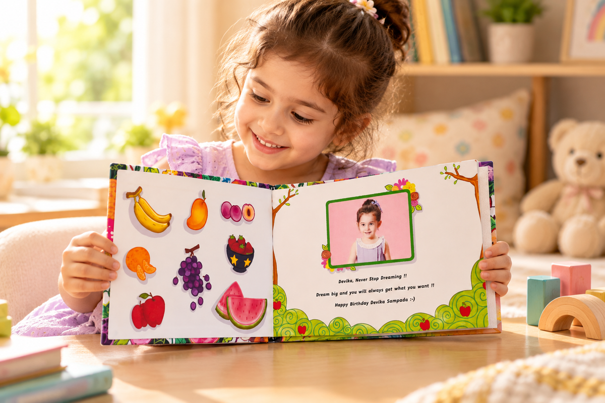 Fruits — Personalised Children's Board Book