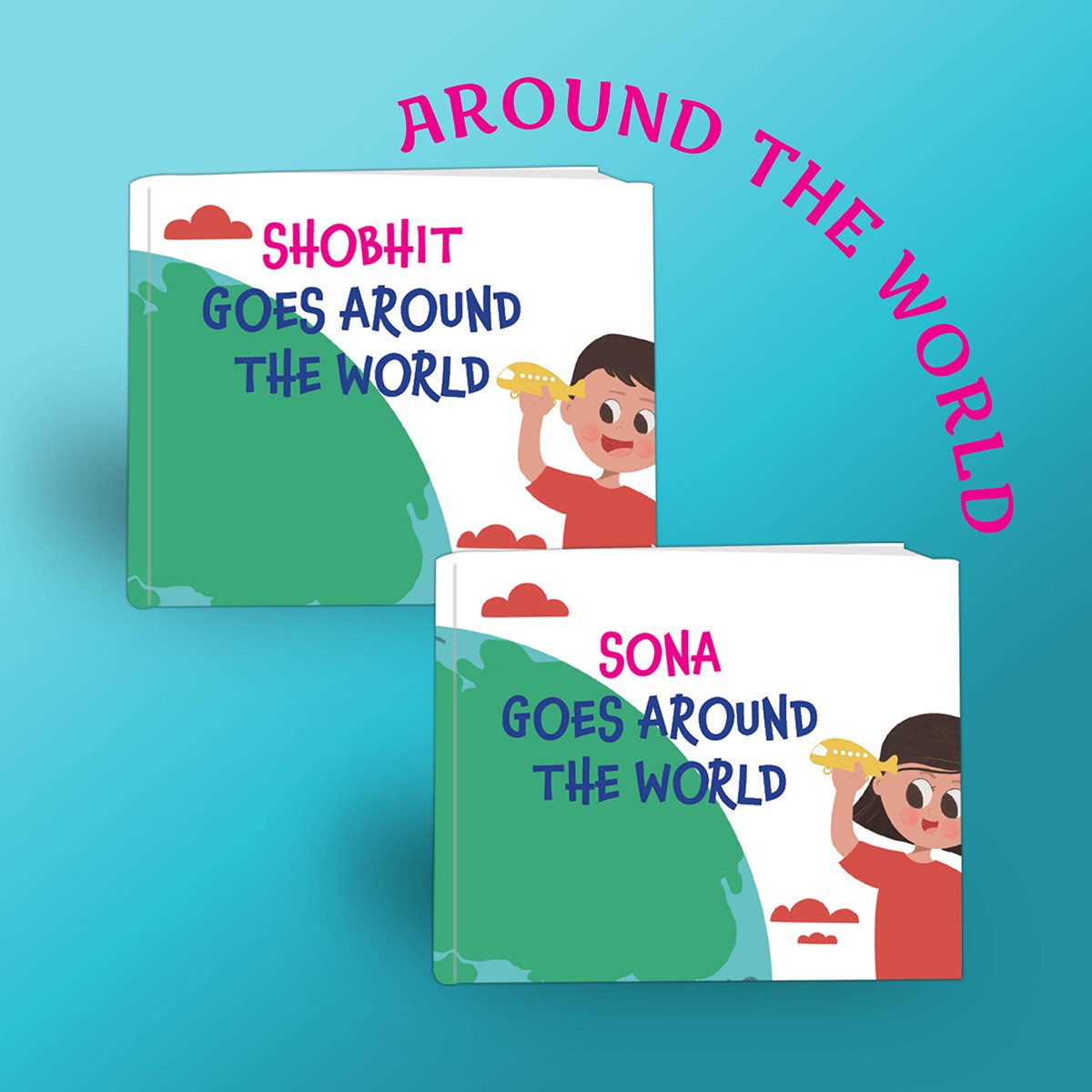Around The World - Personalised Book
