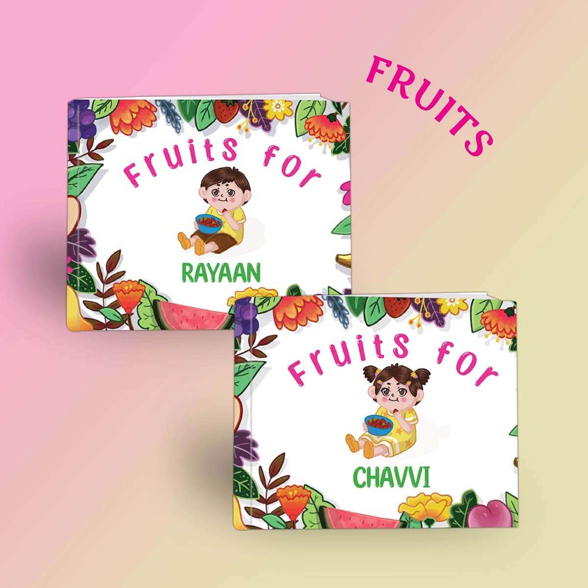 Fruits - Personalized Board Book