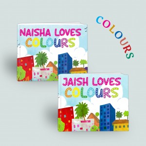Colours - Personalized Board Book